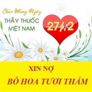 Xin nợ những bó hoa tươi thắm